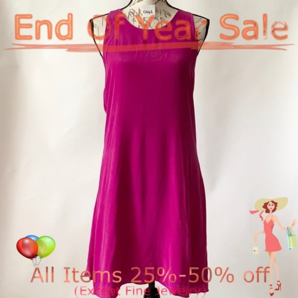 Cynthia Rowley Maroon Dress Size 8